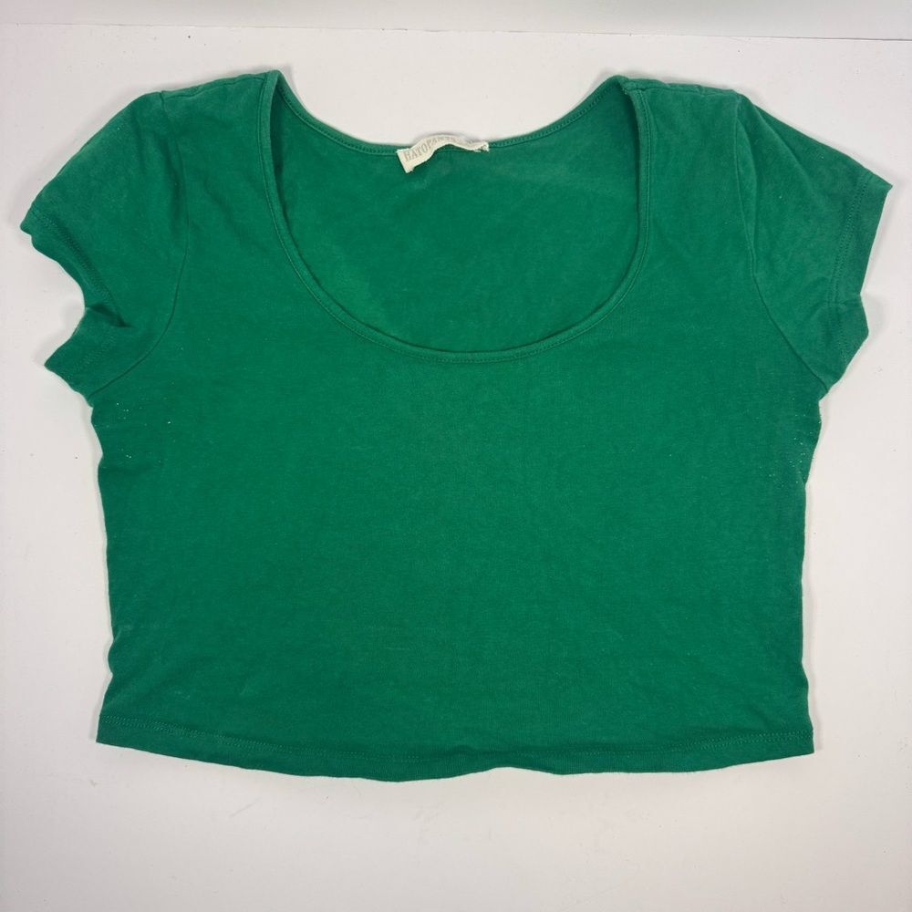 Batopants size medium Emerald Green Women's Crop Top